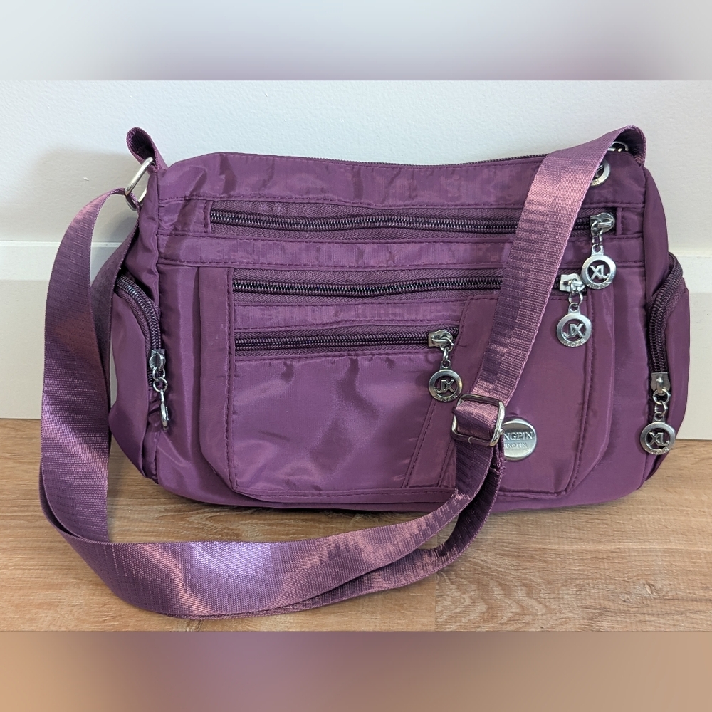 Jingpin Plum Crossbody Waterproof Purse